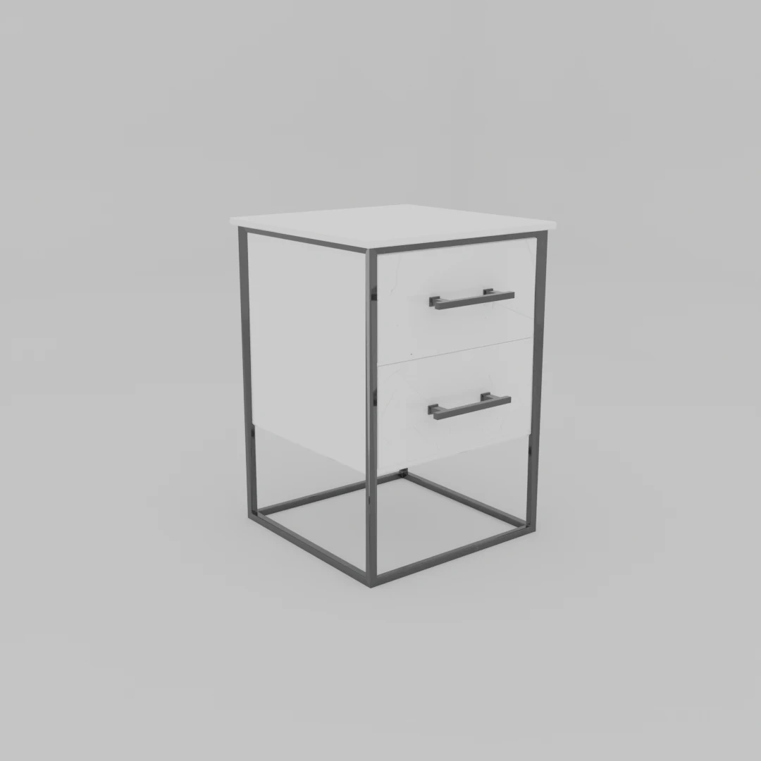 Cabinet 3D Model .c4d .max .obj .3ds .fbx .stl .blend 
