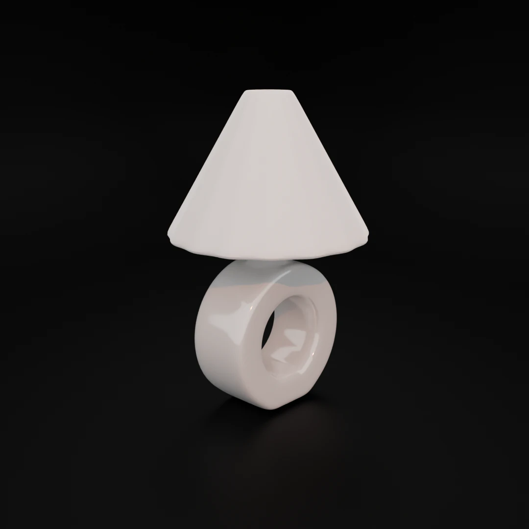 Lamp 3D Model .c4d .max .obj .3ds .fbx .stl .blend 