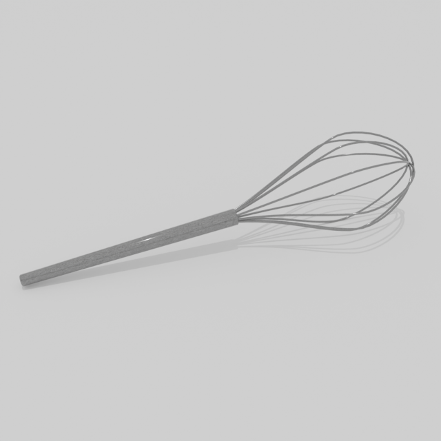 Whisk 3D Model .c4d .max .obj .3ds .fbx .stl .blend 