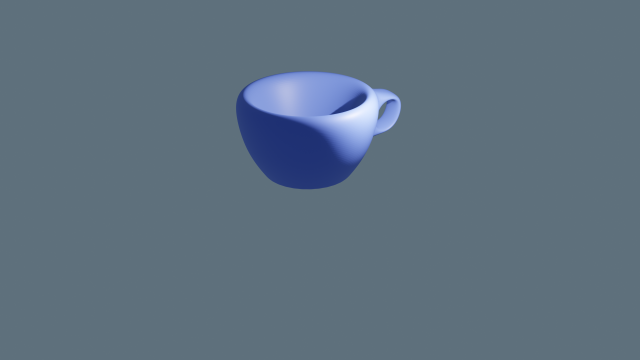 A cup 3D Model .c4d .max .obj .3ds .fbx .stl .blend 