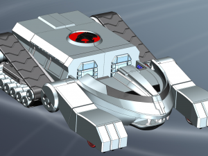 Thundercats Thundertank Vehicle 3D Print Model