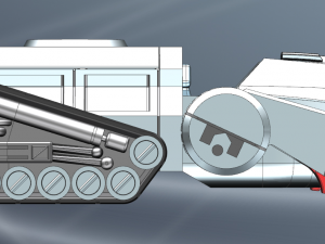 Thundercats Thundertank Vehicle 3D 프린트 모델