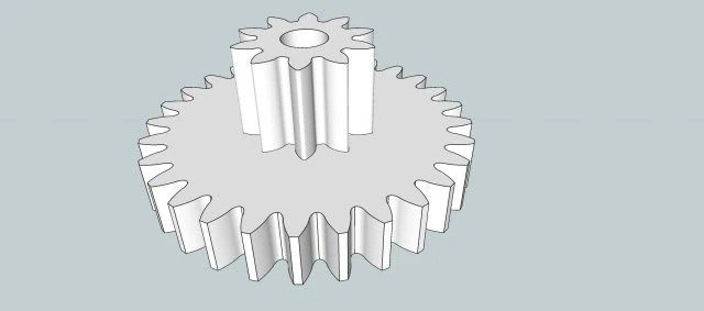 Engranaje Modelo de impresión 3D .c4d .max .obj .3ds .fbx .stl .blend 