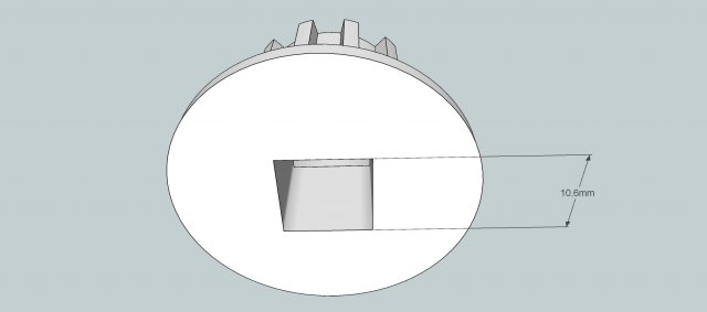 Gear screw drive 3D Baskı Modeli .c4d .max .obj .3ds .fbx .stl .blend