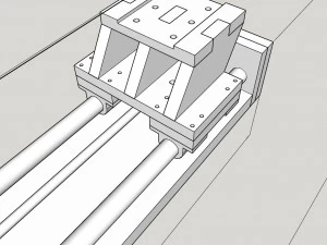 Mini lathe 3D Model