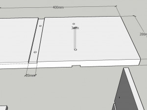 Wall shelf 3D Model