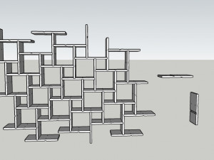 Wall shelf 3D Model