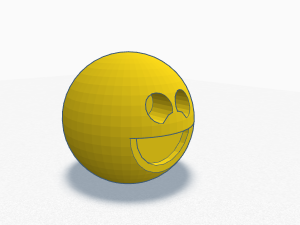 Smiley Face 3D 프린트 모델