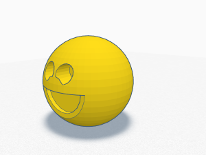 Smiley Face 3D 프린트 모델
