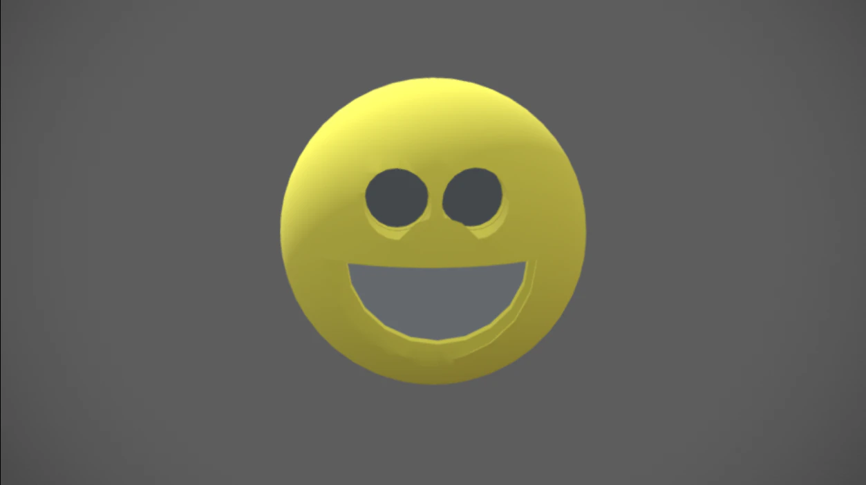 Smiley Face 3D Print Model .c4d .max .obj .3ds .fbx .stl .blend 