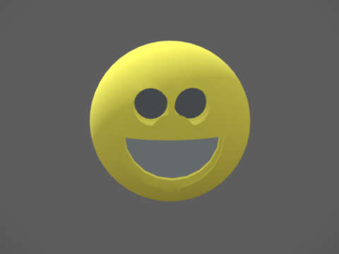 Smiley Face Modelo de Impressão 3D