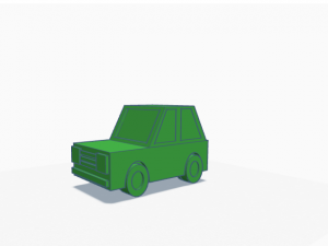 Cartoon Car Modelo de Impressão 3D