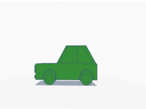 Cartoon Car Modelo de Impressão 3D