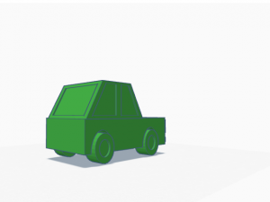 Cartoon Car Modelo de Impressão 3D