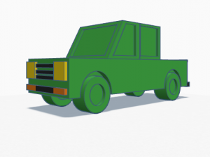 Cartoon Truck Modelo de impresión 3D