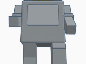 Cartoon Robot 3D Принт Модель