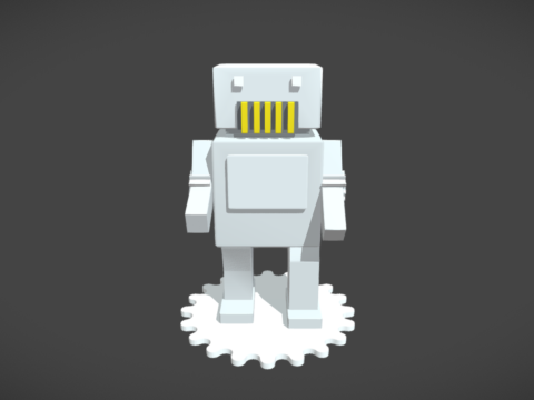 Cartoon Robot 3D प्रिंट मॉडल