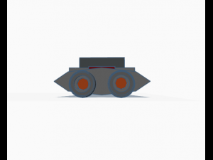 Alien Speeder 3D 프린트 모델