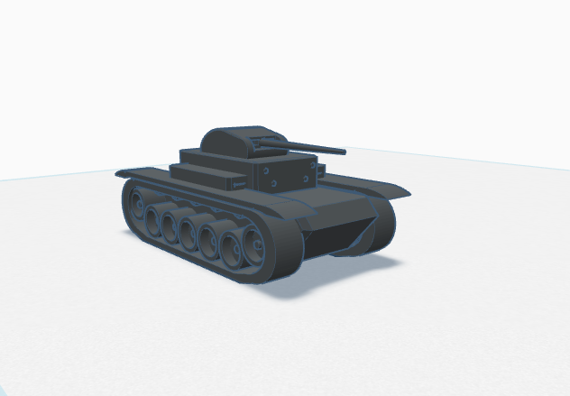 Tank Model Modelo de impresión 3D .c4d .max .obj .3ds .fbx .stl .blend 