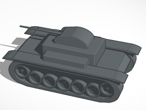 Tank Model Modelo de impresión 3D
