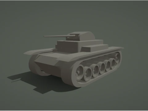 Модель танка 3D Принт Модель