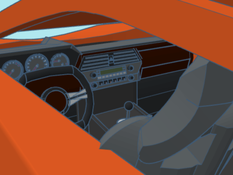 Supercar Model 3D