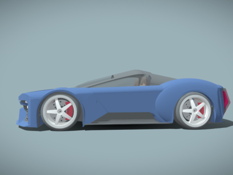 Modern Supercar Sprintwing Modello 3D