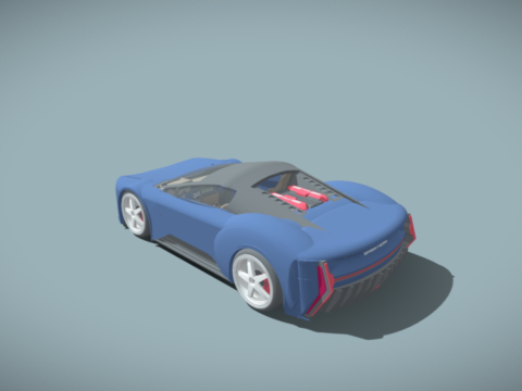 Modern Supercar Sprintwing Modello 3D