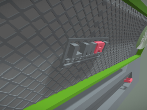 复古单驾驶室卡车 3D 模型