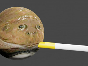 Frog OwO 3D Model