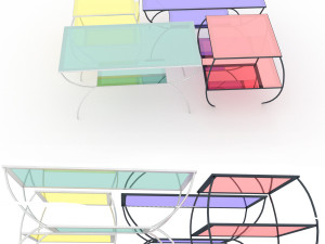Coffe table 3D Model