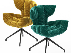 Stylish modern chair Cassia B156 from Bretz 3D Model
