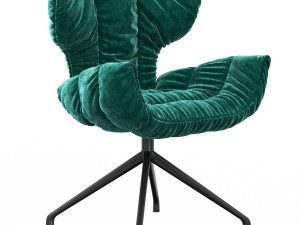 Stylish modern chair Cassia B156 from Bretz 3D Model