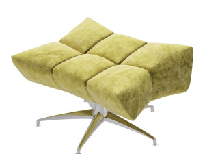 Stylish contemporary chair Cloud 7 by Bretz Modelo 3D