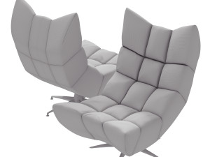Stylish contemporary chair Cloud 7 by Bretz Modelo 3D