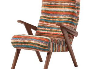 &Ccedil;atı katı tarzında Bretz'den şık Alman sandalye Johann B125 3D Model