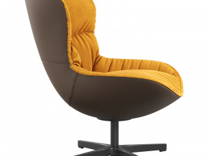 Stylish Italian armchair in modern style Softy by Ditre Italia 3D 모델
