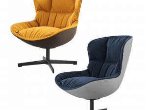 Stylish Italian armchair in modern style Softy by Ditre Italia 3D Model