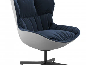 Stylish Italian armchair in modern style Softy by Ditre Italia 3D Model