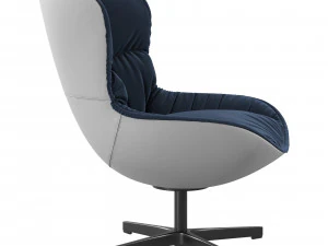 Stylish Italian armchair in modern style Softy by Ditre Italia 3D Model