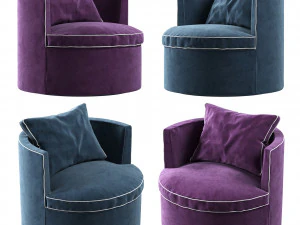 Italian armchair Cleo by Italia Lounge 3D Model