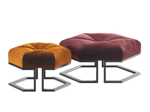 Esagona ottoman by Italia Lounge from Italy Modelo 3D