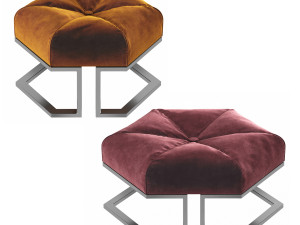 Esagona ottoman by Italia Lounge from Italy 3D Model