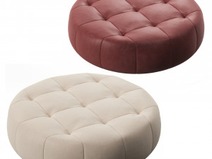 Ottoman-table Italia LoungeTondo 3D Model