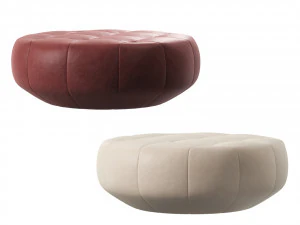 Ottoman-table Italia LoungeTondo 3D Model