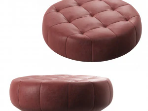 Ottoman-table Italia LoungeTondo 3D Model