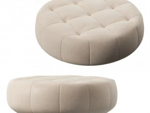 Ottoman-table Italia LoungeTondo 3D Model