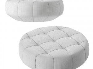 Ottoman-table Italia LoungeTondo 3D मॉडल
