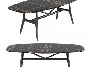 Gaudi Italian Dining Table by MisuraEmme Modèle 3D
