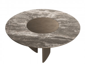Ala Round Dining Table by MisuraEmme 3D Model